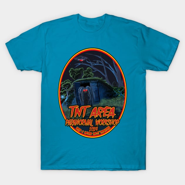 Wild & Weird WV TNT Area Workshop T-Shirt by theartofron